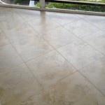 tile floor cleaning